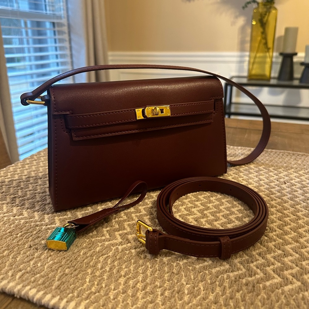 Burgundy Shoulder Bag